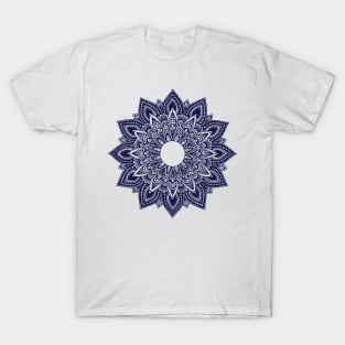 Mandala (navy blue) T-Shirt